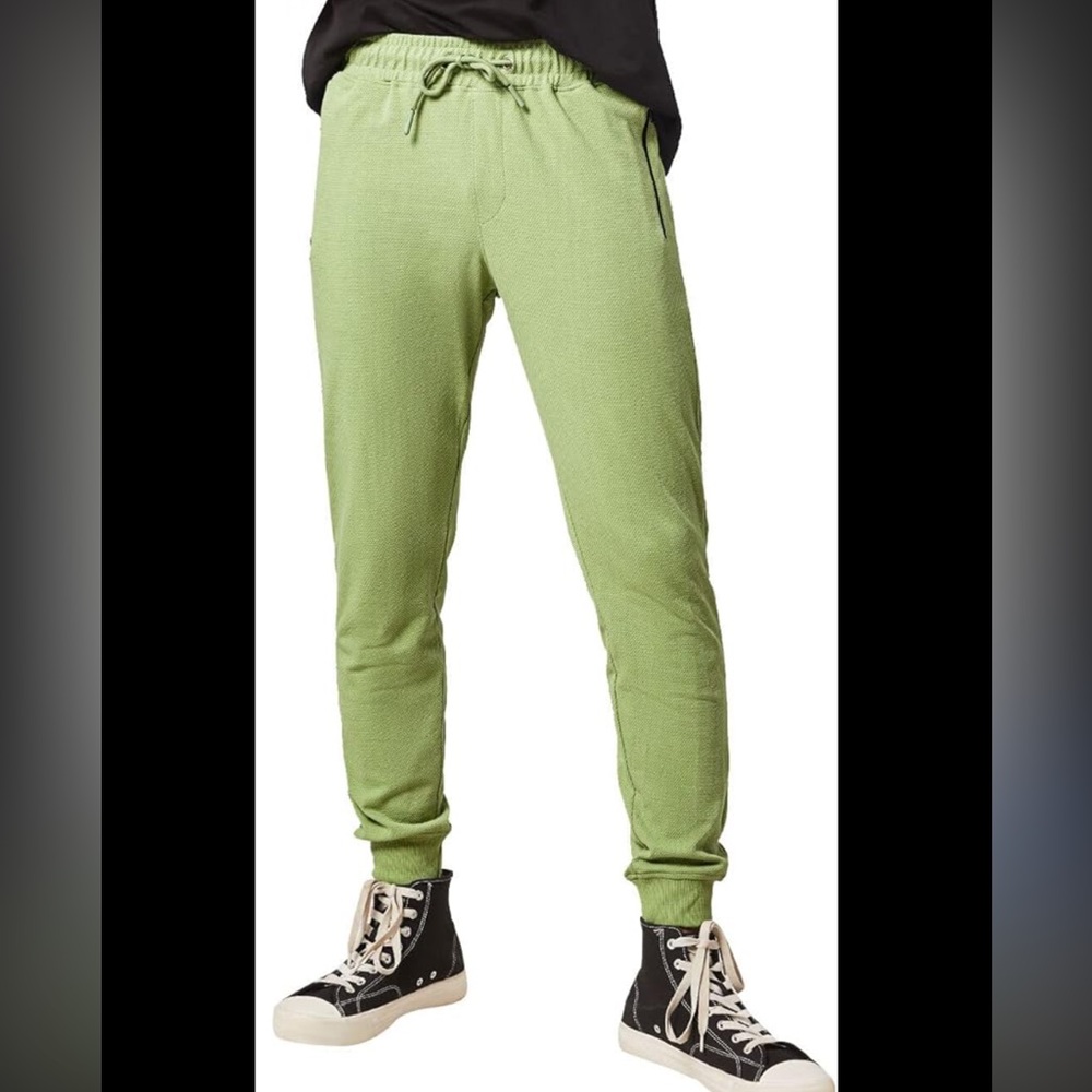 The souled store Men's Green Jogger Pants size medium